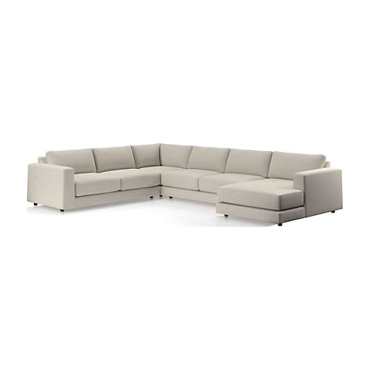 Peyton 4-Piece Right Arm Chaise Sectional