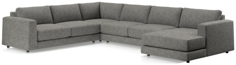 Viewing product image Peyton 4-Piece Right Arm Chaise Sectional Sofa - image 1 of 6