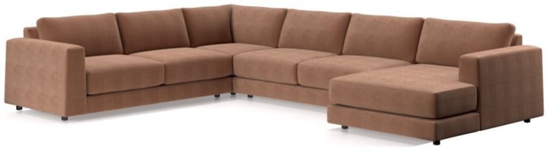 Viewing product image Peyton 4-Piece Right Arm Chaise Sectional Sofa - image 1 of 6