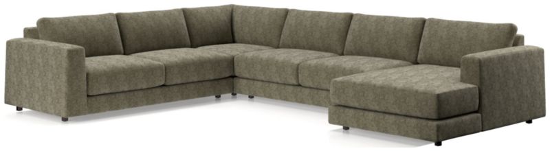 Viewing product image Peyton 4-Piece Right Arm Chaise Sectional Sofa - image 1 of 6