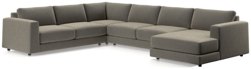 Viewing product image Peyton 4-Piece Right Arm Chaise Sectional Sofa - image 1 of 6