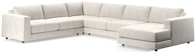 Viewing product image Peyton 4-Piece Right Arm Chaise Sectional Sofa - image 1 of 6