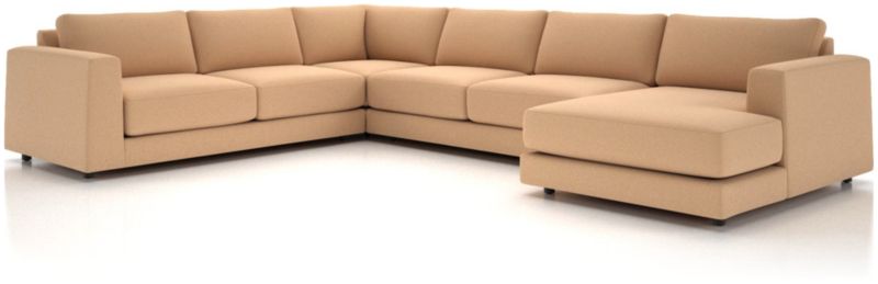 Viewing product image Peyton 4-Piece Right Arm Chaise Sectional Sofa - image 1 of 6