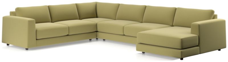 Viewing product image Peyton 4-Piece Right Arm Chaise Sectional Sofa - image 1 of 6