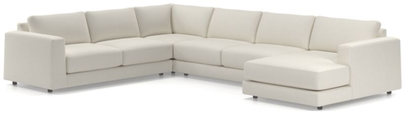 Viewing product image Peyton 4-Piece Right Arm Chaise Sectional Sofa - image 1 of 6