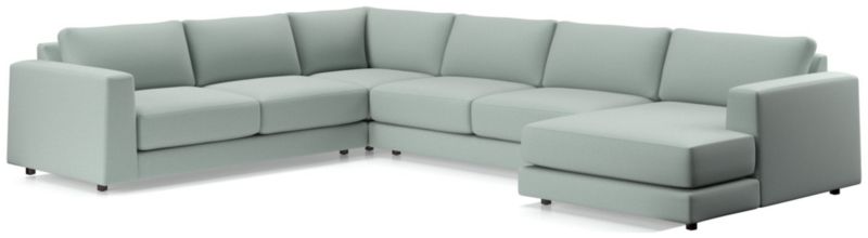 Viewing product image Peyton 4-Piece Right Arm Chaise Sectional Sofa - image 1 of 6