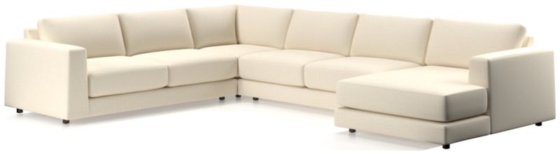 Viewing product image Peyton 4-Piece Right Arm Chaise Sectional Sofa - image 1 of 6