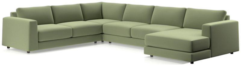 Viewing product image Peyton 4-Piece Right Arm Chaise Sectional Sofa - image 1 of 6