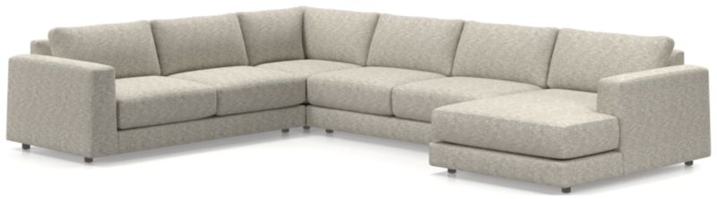 Viewing product image Peyton 4-Piece Right Arm Chaise Sectional Sofa - image 1 of 6