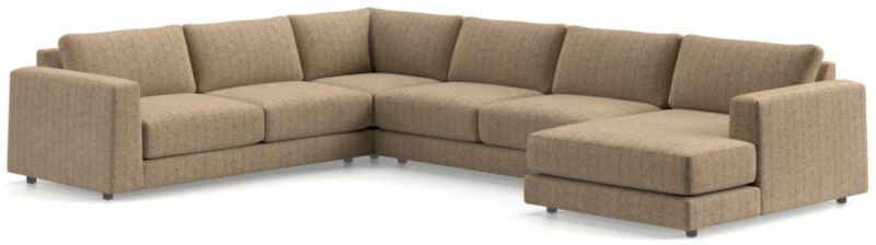 Viewing product image Peyton 4-Piece Right Arm Chaise Sectional Sofa - image 1 of 6