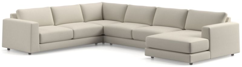 Viewing product image Peyton 4-Piece Right Arm Chaise Sectional Sofa - image 1 of 6