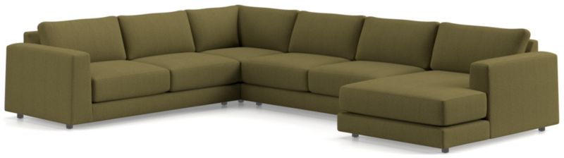 Viewing product image Peyton 4-Piece Right Arm Chaise Sectional Sofa - image 1 of 6