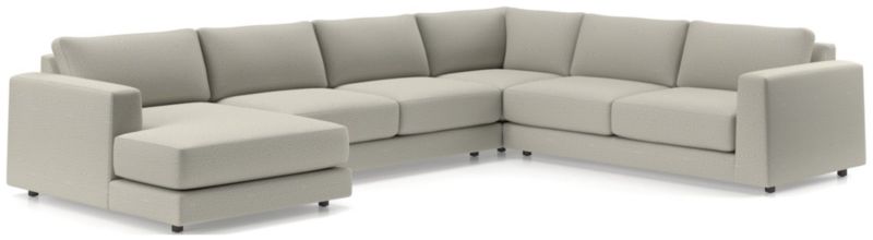 Viewing product image Peyton 4-Piece Left Arm Chaise Sectional Sofa - image 1 of 7