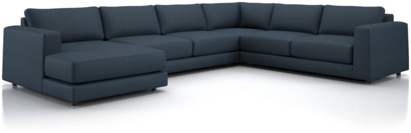 Viewing product image Peyton 4-Piece Left Arm Chaise Sectional Sofa - image 1 of 7