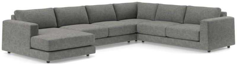 Viewing product image Peyton 4-Piece Left Arm Chaise Sectional Sofa - image 1 of 7