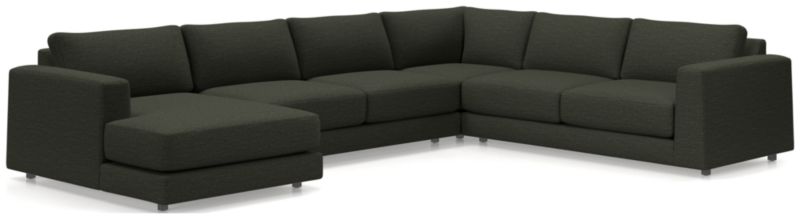 Viewing product image Peyton 4-Piece Left Arm Chaise Sectional Sofa - image 1 of 7