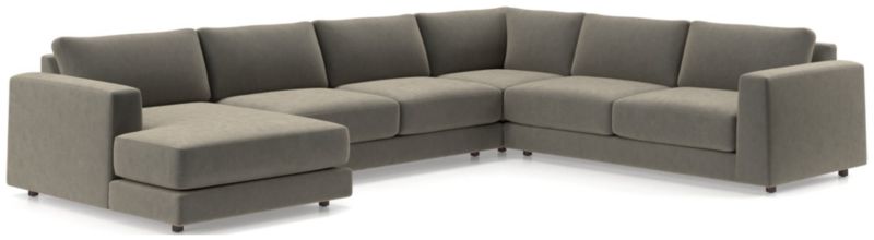 Viewing product image Peyton 4-Piece Left Arm Chaise Sectional Sofa - image 1 of 7