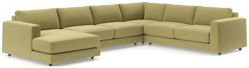 Viewing product image Peyton 4-Piece Left Arm Chaise Sectional Sofa - image 1 of 7