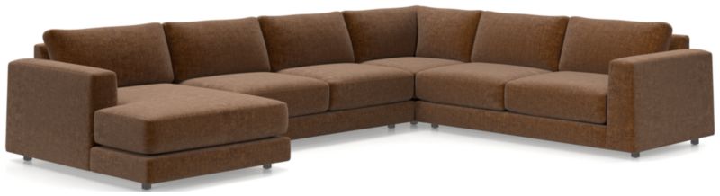 Viewing product image Peyton 4-Piece Left Arm Chaise Sectional Sofa - image 1 of 7