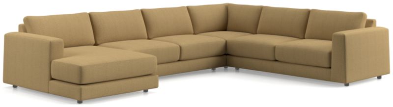 Viewing product image Peyton 4-Piece Left Arm Chaise Sectional Sofa - image 1 of 7