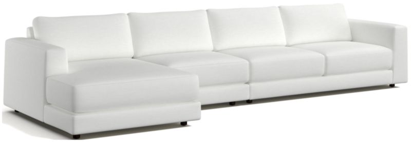 Viewing product image Peyton 3-Piece Left-Arm Chaise Sectional Sofa - image 1 of 12