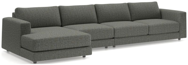 Viewing product image Peyton 3-Piece Left-Arm Chaise Sectional Sofa - image 1 of 12