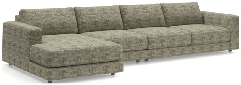 Viewing product image Peyton 3-Piece Left-Arm Chaise Sectional Sofa - image 1 of 12