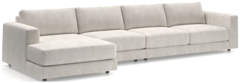 Viewing product image Peyton 3-Piece Left-Arm Chaise Sectional Sofa - image 1 of 12