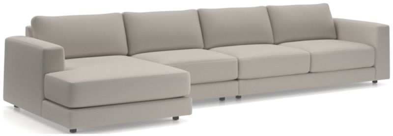 Viewing product image Peyton 3-Piece Left-Arm Chaise Sectional Sofa - image 1 of 12