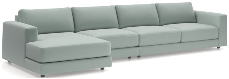 Viewing product image Peyton 3-Piece Left-Arm Chaise Sectional Sofa - image 1 of 12