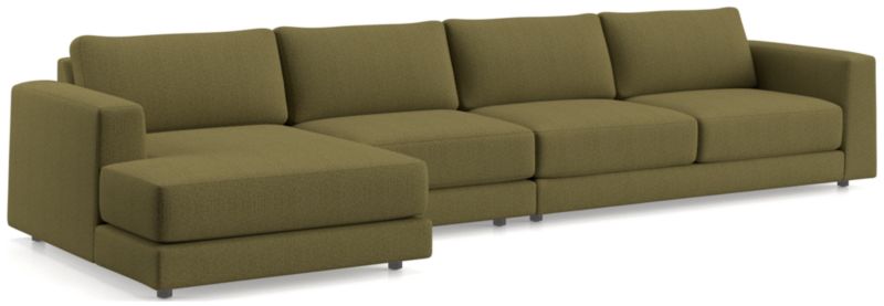 Viewing product image Peyton 3-Piece Left-Arm Chaise Sectional Sofa - image 1 of 12