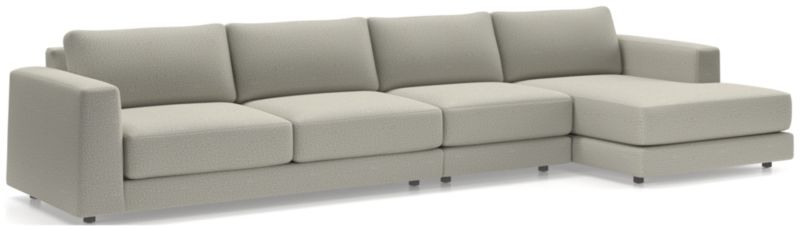 Viewing product image Peyton 3-Piece Right-Arm Chaise Sectional Sofa - image 1 of 9