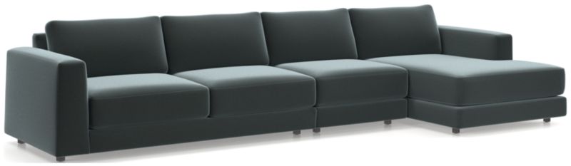 Peyton 3-Piece Right-Arm Chaise Sectional Sofa - image 0 of 9