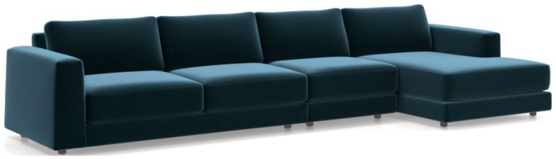 Peyton 3-Piece Right-Arm Chaise Sectional Sofa - image 0 of 9