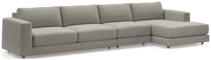 Viewing product image Peyton 3-Piece Right-Arm Chaise Sectional Sofa - image 1 of 9