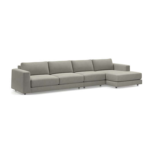 Peyton 3-Piece Right-Arm Chaise Sectional Sofa