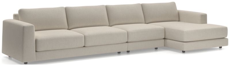 Viewing product image Peyton 3-Piece Right-Arm Chaise Sectional Sofa - image 1 of 9