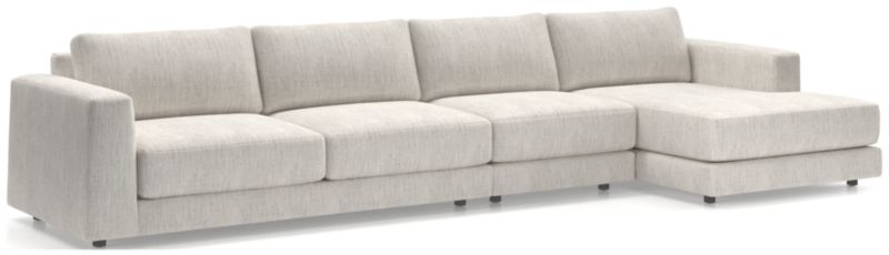 Viewing product image Peyton 3-Piece Right-Arm Chaise Sectional Sofa - image 1 of 9