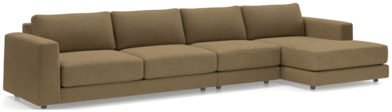 Viewing product image Peyton 3-Piece Right-Arm Chaise Sectional Sofa - image 1 of 9