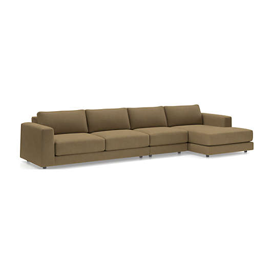 Peyton 3-Piece Right-Arm Chaise Sectional Sofa