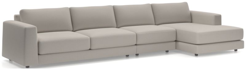 Viewing product image Peyton 3-Piece Right-Arm Chaise Sectional Sofa - image 1 of 9