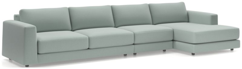 Viewing product image Peyton 3-Piece Right-Arm Chaise Sectional Sofa - image 1 of 9