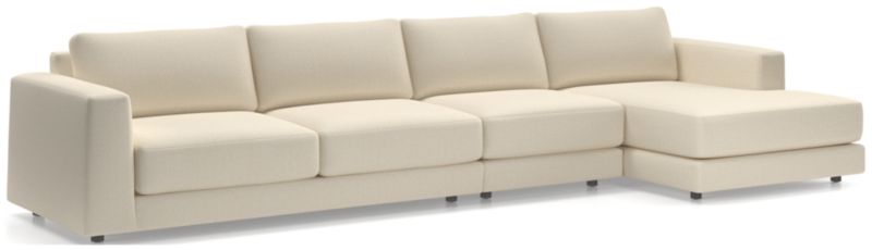 Viewing product image Peyton 3-Piece Right-Arm Chaise Sectional Sofa - image 1 of 9