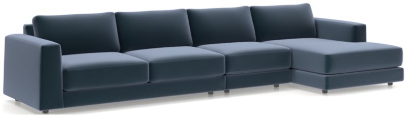 Peyton 3-Piece Right-Arm Chaise Sectional Sofa - image 0 of 9