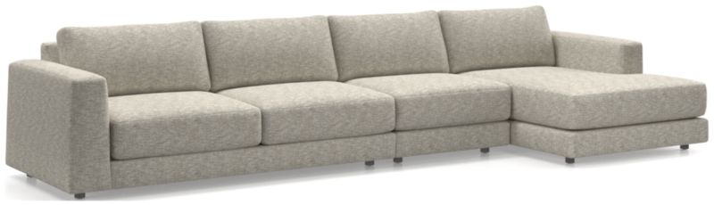 Viewing product image Peyton 3-Piece Right-Arm Chaise Sectional Sofa - image 1 of 9