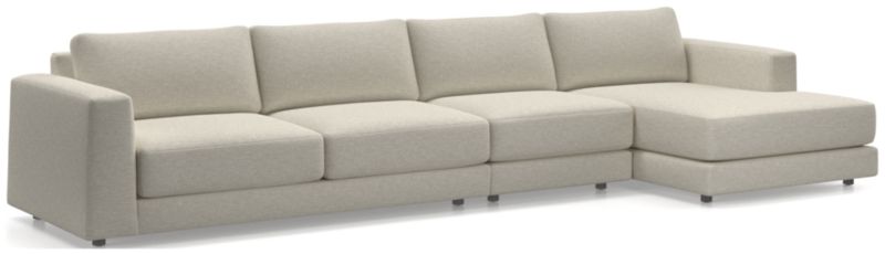 Viewing product image Peyton 3-Piece Right-Arm Chaise Sectional Sofa - image 1 of 9