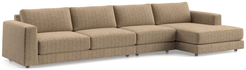 Viewing product image Peyton 3-Piece Right-Arm Chaise Sectional Sofa - image 1 of 9