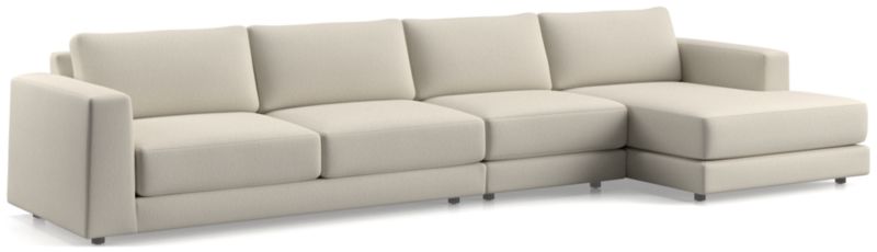 Viewing product image Peyton 3-Piece Right-Arm Chaise Sectional Sofa - image 1 of 9