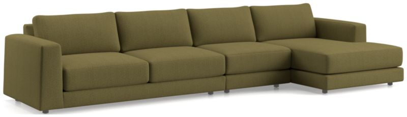 Viewing product image Peyton 3-Piece Right-Arm Chaise Sectional Sofa - image 1 of 9