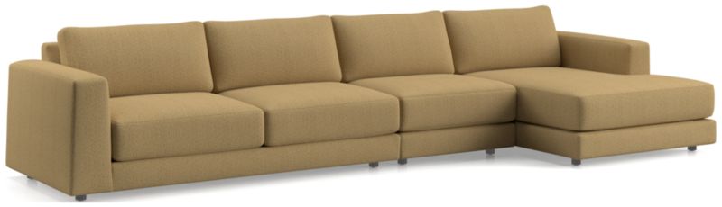 Viewing product image Peyton 3-Piece Right-Arm Chaise Sectional Sofa - image 1 of 9